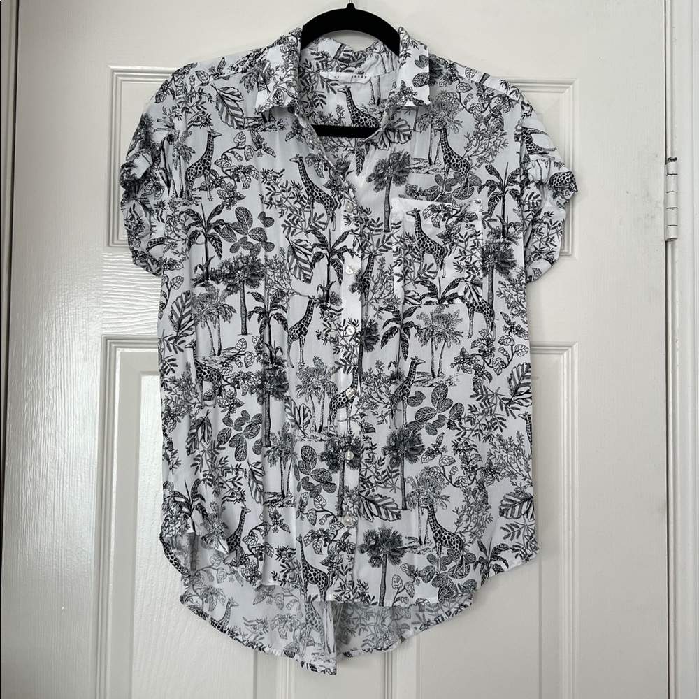 Jane + Delancey Button Up Zoo Shirt
